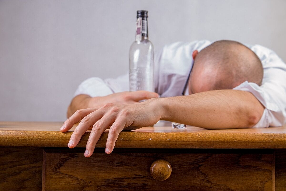 Man with Alcohol Use Disorder